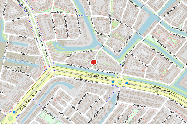 Brandweer-melding op Hogesteeg, Amersfoort op 28 juni, kaart-overzicht