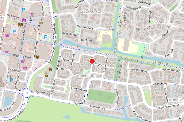 Brandweer-melding op Weerdenburg, Leusden op 25 juli, kaart-overzicht