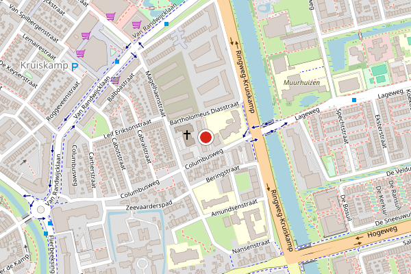 Brandweer-melding op Marco Polostraat, Amersfoort op 17 mei, kaart-overzicht
