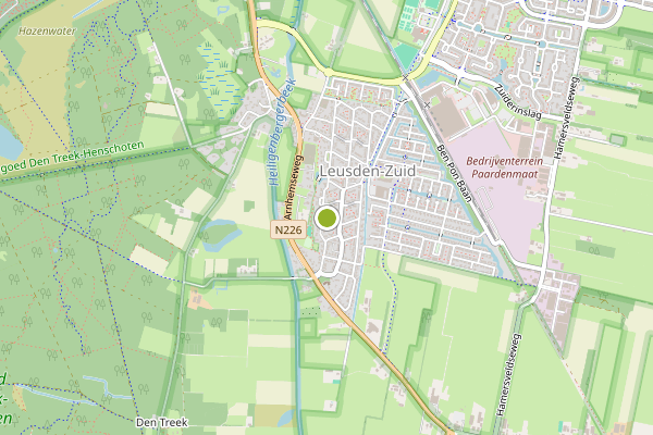 Ambulance-melding op Leusden op 31 juli, kaart-overzicht
