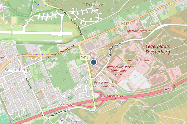 Politie-melding op Soesterberg op 3 augustus, kaart-overzicht