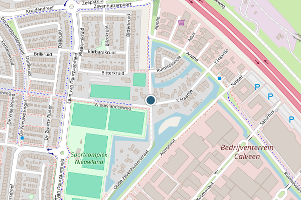 Politie-melding op Oude Zevenhuizerstraat, Amersfoort op 3 augustus, kaart-overzicht