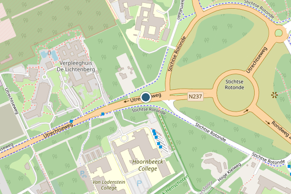 Politie-melding op Amersfoort op 21 mei, kaart-overzicht