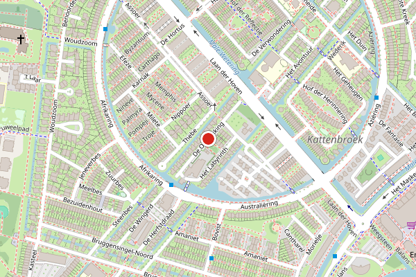 Brandweer-melding op De Ontdekking, Amersfoort op 21 mei, kaart-overzicht