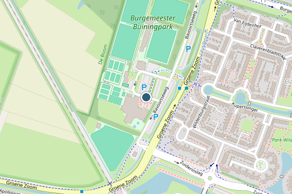 Politie-melding op Bavoortseweg, Leusden op 24 mei, kaart-overzicht