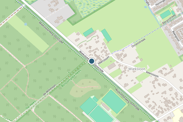 Politie-melding op Wieksloterweg OZ, Soest op 23 mei, kaart-overzicht