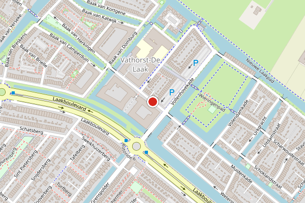 Brandweer-melding op Wervershoofstraat, Amersfoort op 25 mei, kaart-overzicht
