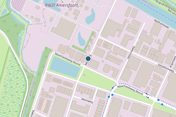 Politie-melding op Neonweg, Amersfoort op 4 juni, kaart-overzicht