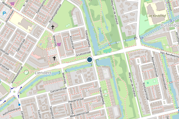 Politie-melding op Van Randwijcklaan, Amersfoort op 6 juni, kaart-overzicht