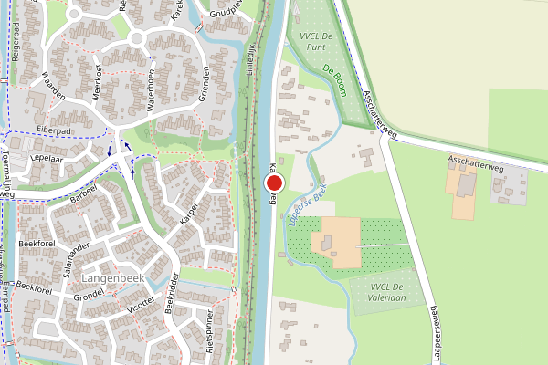 Brandweer-melding op Kanaalweg, Leusden op 19 juni, kaart-overzicht