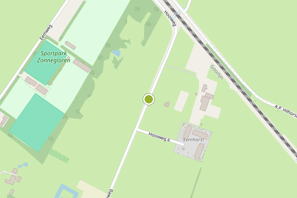 Ambulance-melding op Verlengde Hooiweg, Soest op 20 juni, kaart-overzicht